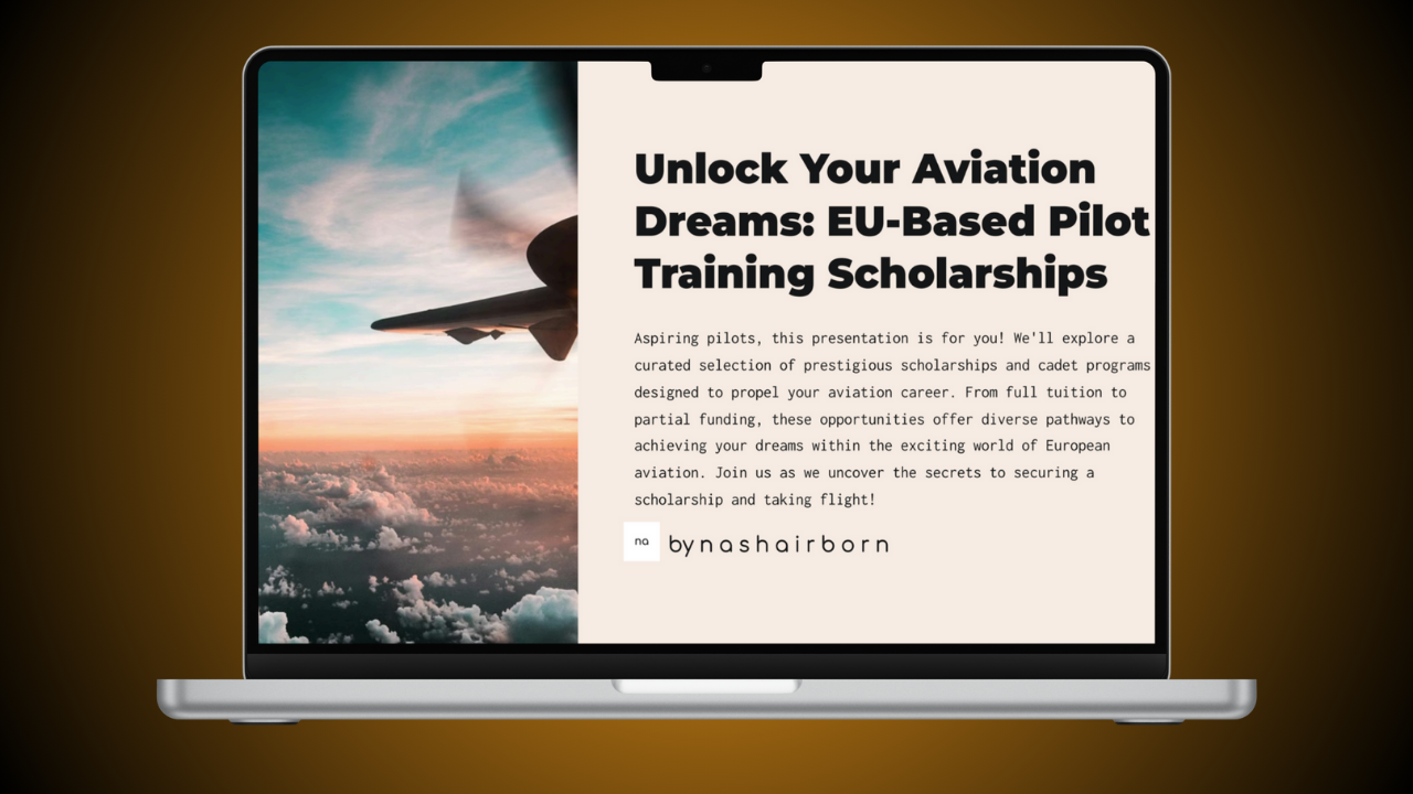 EU & US Based Pilot Training Scholarships Prt 2